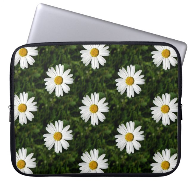Capa Para Notebook Daisy Bloom padrão sem falhas + suas ideias (Frente)