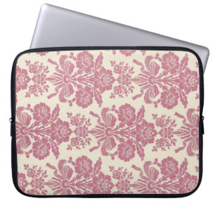 Capa Para Notebook Damasco cor-de-rosa feminino