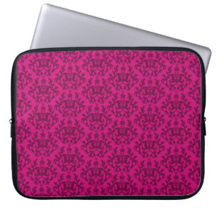 Capa Para Notebook Damasco "Kangaroo Paw", laptop rosa-escuro