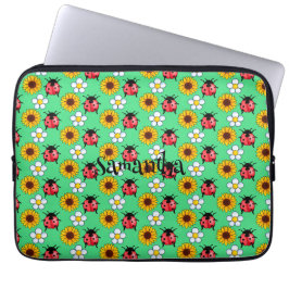 Capa Para Notebook Damasco Vermelho E Preto Com Flores