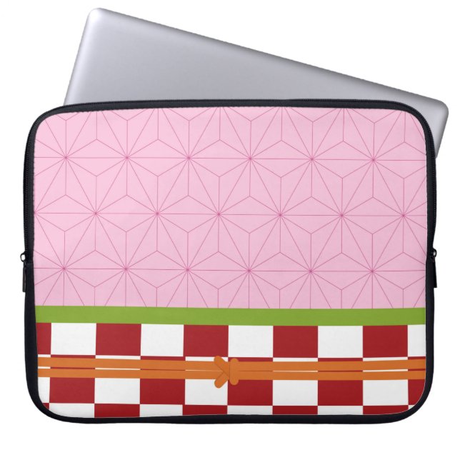 Capa Para Notebook Damon Slayer Kimetsu no Yaiba Nezuko Laptop (Frente)