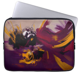 Capa Para Notebook Dança Da Mente – Figura Abstrata Expressiva