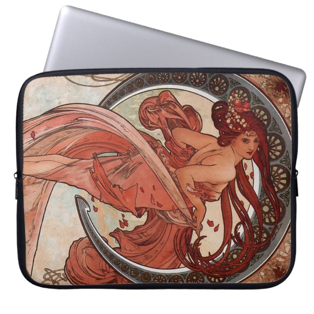 Capa Para Notebook "Dança " de Alphons Mucha (Frente)
