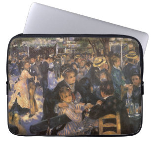 Capa Para Notebook Dança no Le Moulin de la Galette por Pierre Renoir