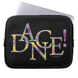 Capa Para Notebook Dança! (Tie-Dye)