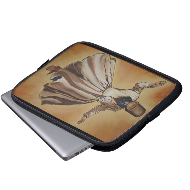 Capa Para Notebook Dançando Dervish Ottoman Dynastia Art (Frente Inferior)