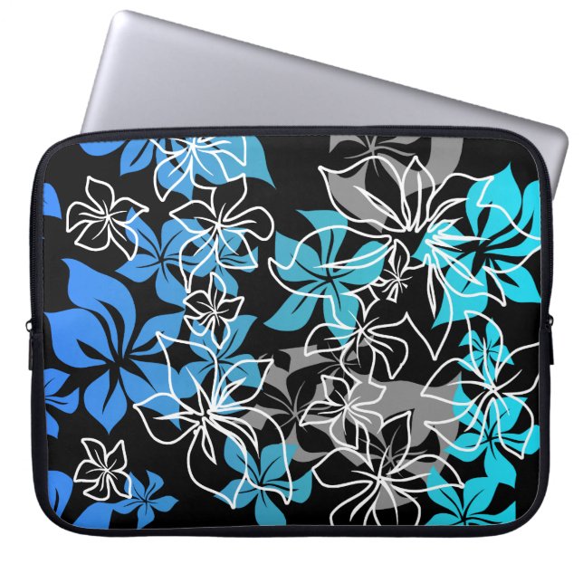 Capa Para Notebook Dançando Hibiscus Havaiano Neoprene Wetcase (Frente)