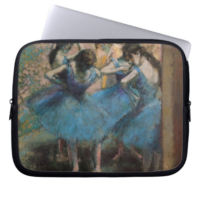 Capa Para Notebook Dançarinos de Edgar Degas | no azul, 1890 (Frente)