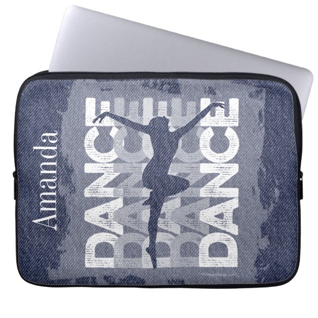 Capa Para Notebook Danse et Lettres (Dança) (Frente)