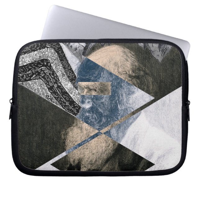 Capa Para Notebook Darwin era uma Capa de Eletrônicos Geólogos (Frente)