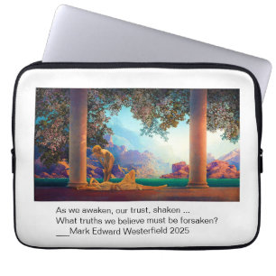 Capa Para Notebook DAYBREAK Maxfield Parrish 1922 ... 2022 Poster