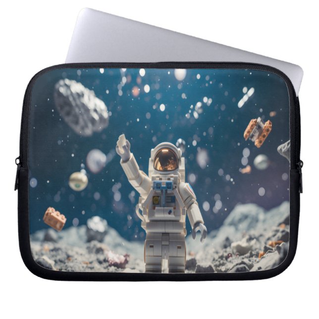 Capa Para Notebook Dê a Eles um Espaço Homem em Sua Própria Bolsa de  (Frente)