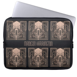Capa Para Notebook Deco de Arte de Nome Personalizado