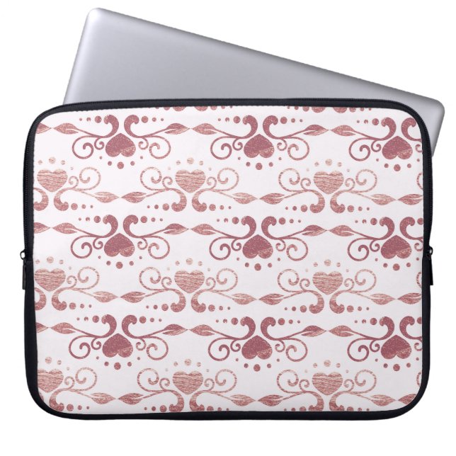 Capa Para Notebook Deco de arte, papel de parede elegante. (Frente)