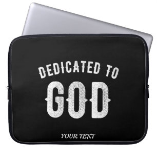 CAPA PARA NOTEBOOK DEDICADO A DEUS TEXTO BRANCO LEGAL PERSONALIZÁVEL
