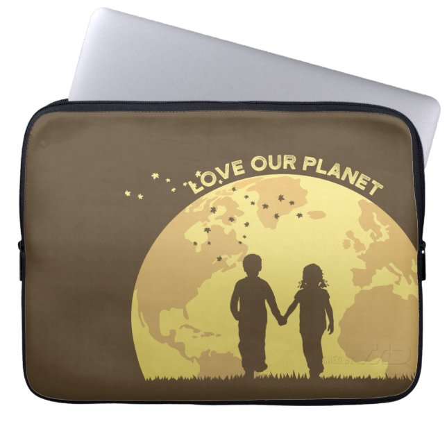 Capa Para Notebook Deixe a paz começar conosco | Bolsa de laptop de 1 (Frente)
