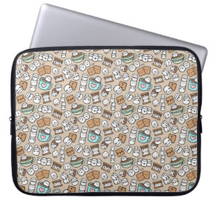 Capa Para Notebook Deleites do Marshmallow