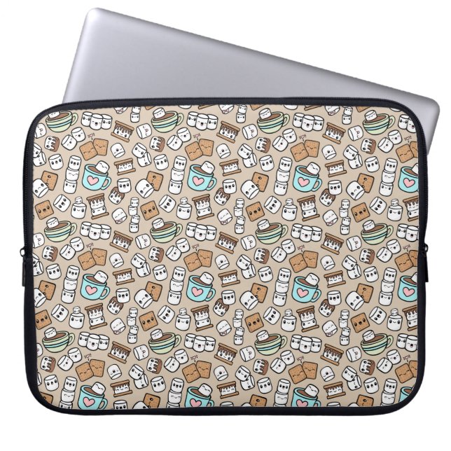 Capa Para Notebook Deleites do Marshmallow (Frente)