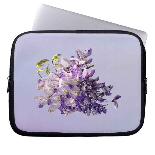 Capa Para Notebook Delicate Wisteria (Frente)