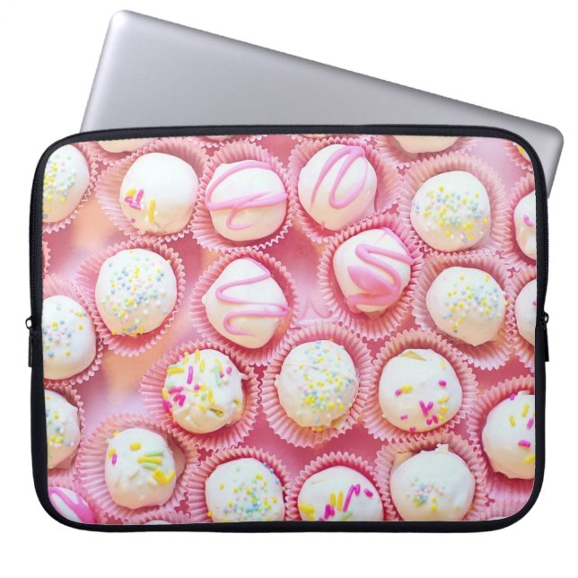 Capa Para Notebook Delícias do cupcake (Frente)