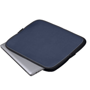 Capa Para Notebook Denim Cor Sólida Plana