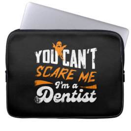 Capa Para Notebook Dentista Engraçado 🦷 Nada Me Assusta | Dentist Gi