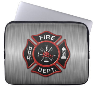 Capa Para Notebook Departamento dos bombeiros de luxe
