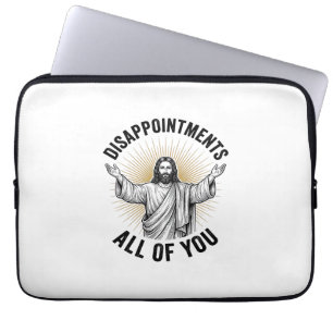 Capa Para Notebook Desapontamentos Todos Vocês Camiseta Religiosa Vin