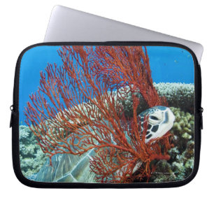Capa Para Notebook Descanso da tartaruga de mar