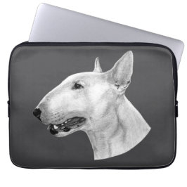 Capa Para Notebook Desenho de lápis Bull Terrier