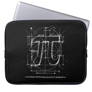 Capa Para Notebook Desenho do número do Pi