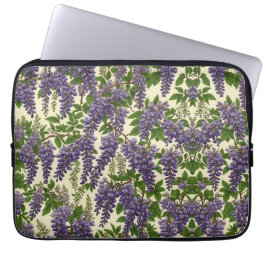 Capa Para Notebook Desenho do padrão Americano Wisteria