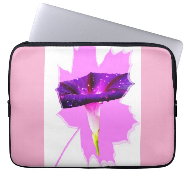 Capa Para Notebook Desenho Floral  (Frente)