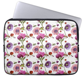 Capa Para Notebook Desenho floral