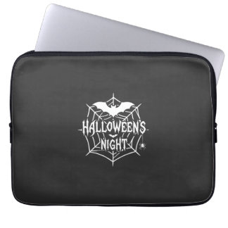 Capa Para Notebook Desenho Vetorial de Teia de Aranha de Morcego da N