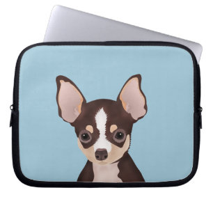 Capa Para Notebook Desenhos animados da chihuahua