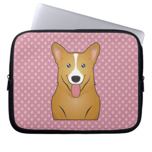 Capa Para Notebook Desenhos animados do Corgi de Galês do Pembroke