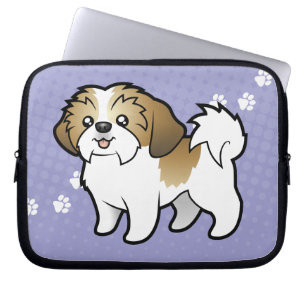 Capa Para Notebook Desenhos animados Shih Tzu (filhote de cachorro