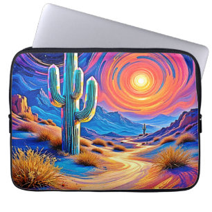 Capa Para Notebook Desert Sunset Glow