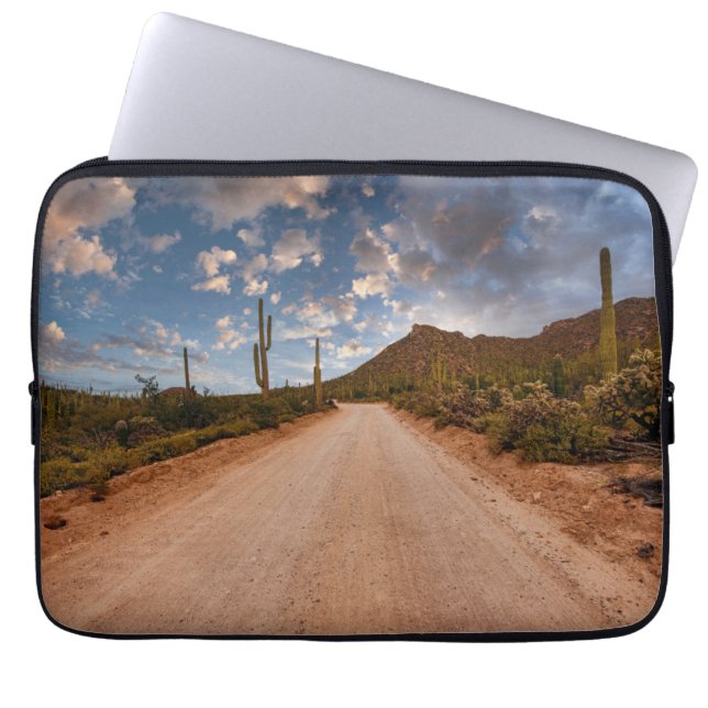 Capa Para Notebook Desertos | Arizona do Parque Nacional Saguaro (Frente)