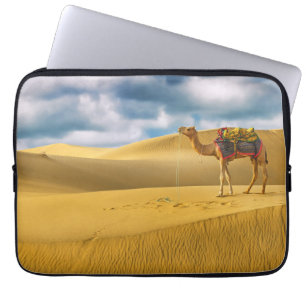 Capa Para Notebook Desertos Camelo Thert Rajasthan India