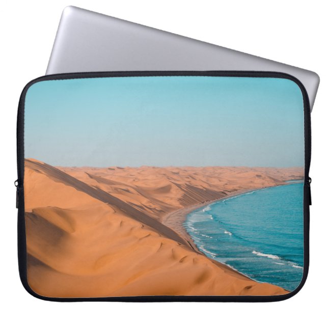 CAPA PARA NOTEBOOK DESERTOS PELA PRAIA (Frente)