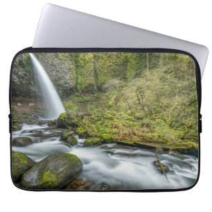 Capa Para Notebook Desfiladeiro do Rio Columbia, Ponytail Falls