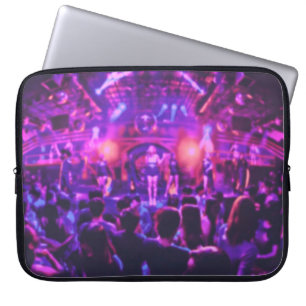 Capa Para Notebook Desfocado do clube em estilo pastel colorido em so