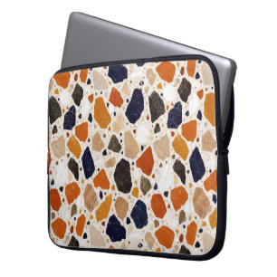 Capa Para Notebook Design Abstrato de Terrazzo Mediterrâneo