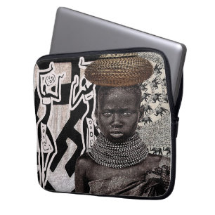 Capa Para Notebook Design Africano Urbano