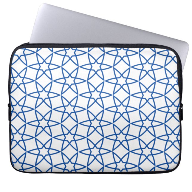 Capa Para Notebook Design árabe colorido turco sem costura (Frente)