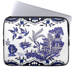 Capa Para Notebook Design Azul clássico