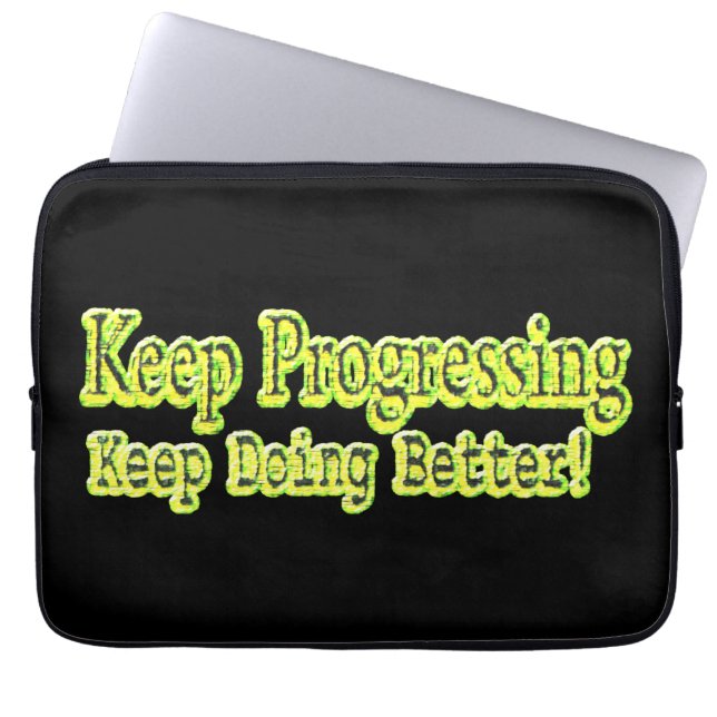Capa Para Notebook Design Bonita Sobre "Continuar Prosseguindo". Comp (Frente)