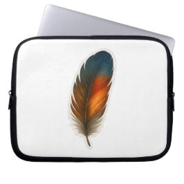 Capa Para Notebook Design Colorida Feather